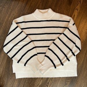 Apiece Apart striped sweater. Small